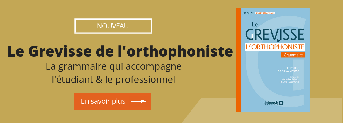 Le Grevisse de l'orthophoniste